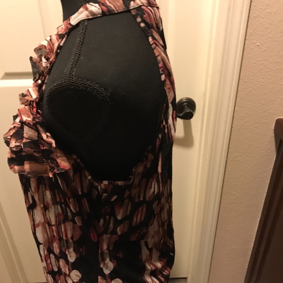 The Limited Black Multi Halter Top Size: 12 (L) - Picture 10 of 12